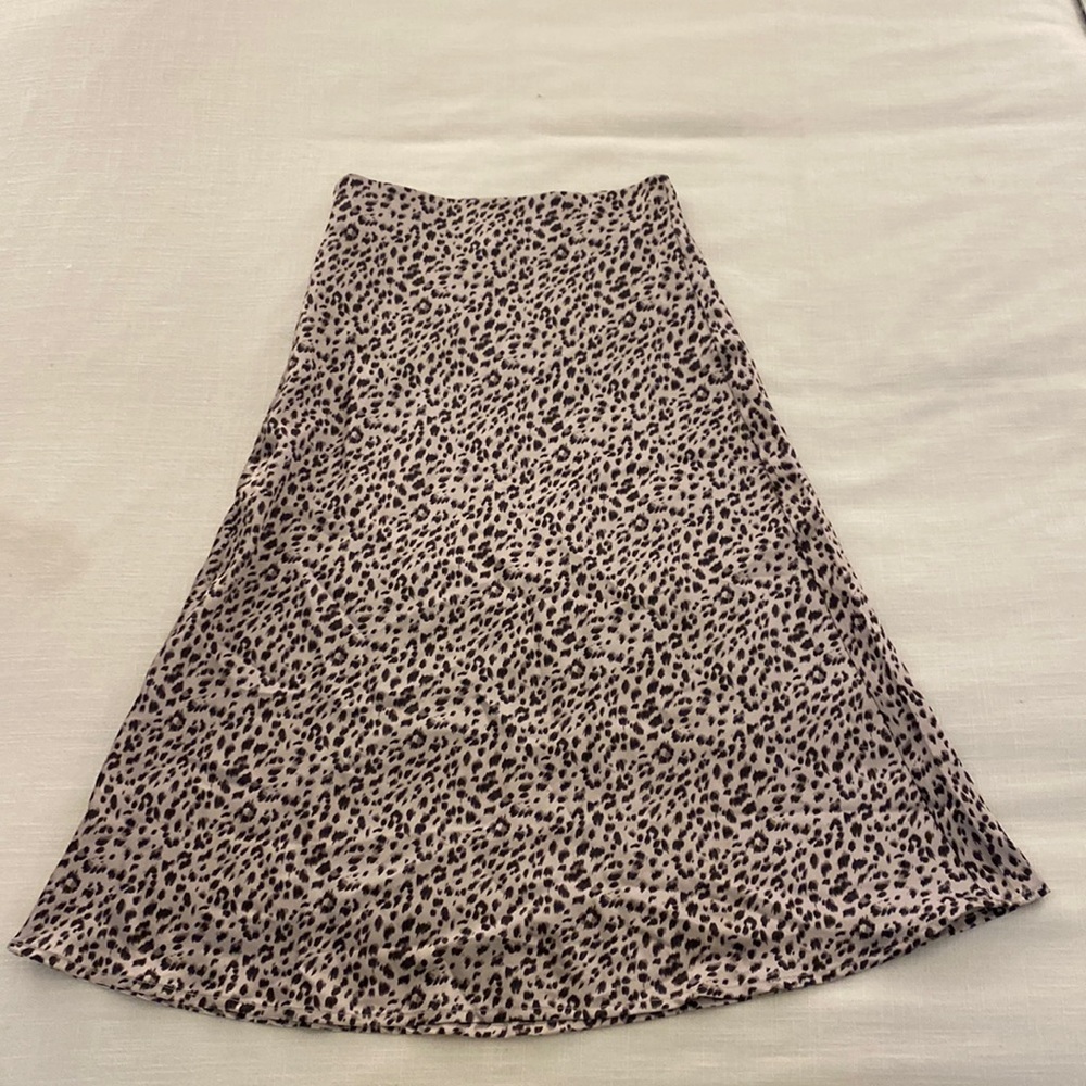 Princess Polly Satin Midi Skirt